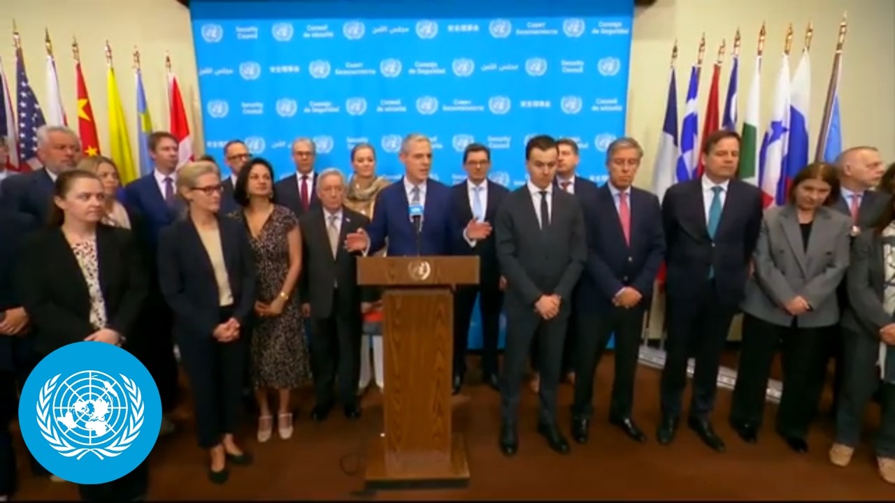 Women Peace and Security - Joint Media Stakeout | United Nations