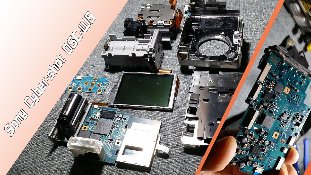 Sony Cyber-shot DSC-W5 Repair | DIY : Lamun Softly