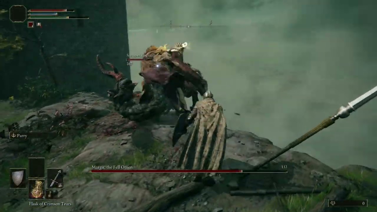 Margit, The *Literally* Fell Omen glitch