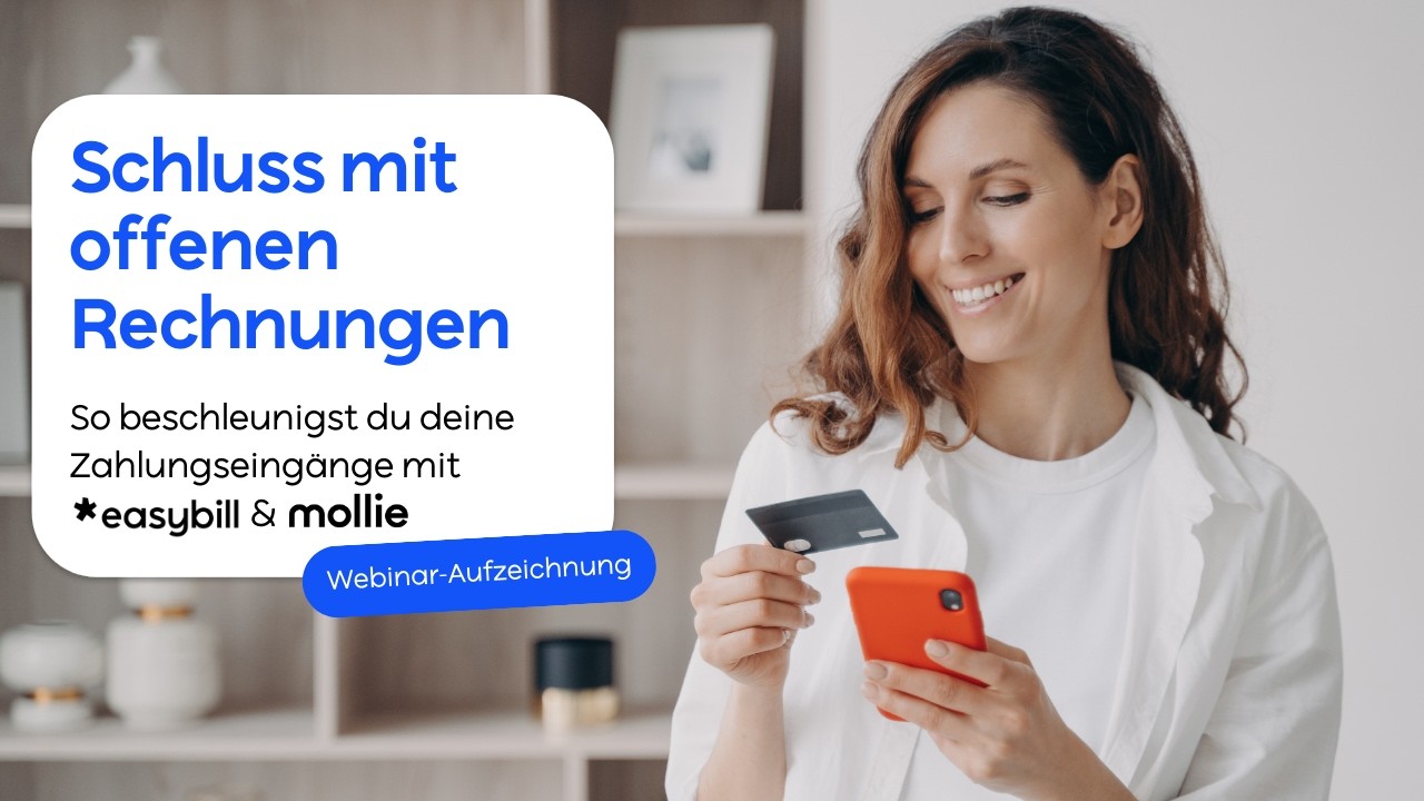 [Webinar] Schluss mit offenen Rechnungen: Der easybill Zahlungslink