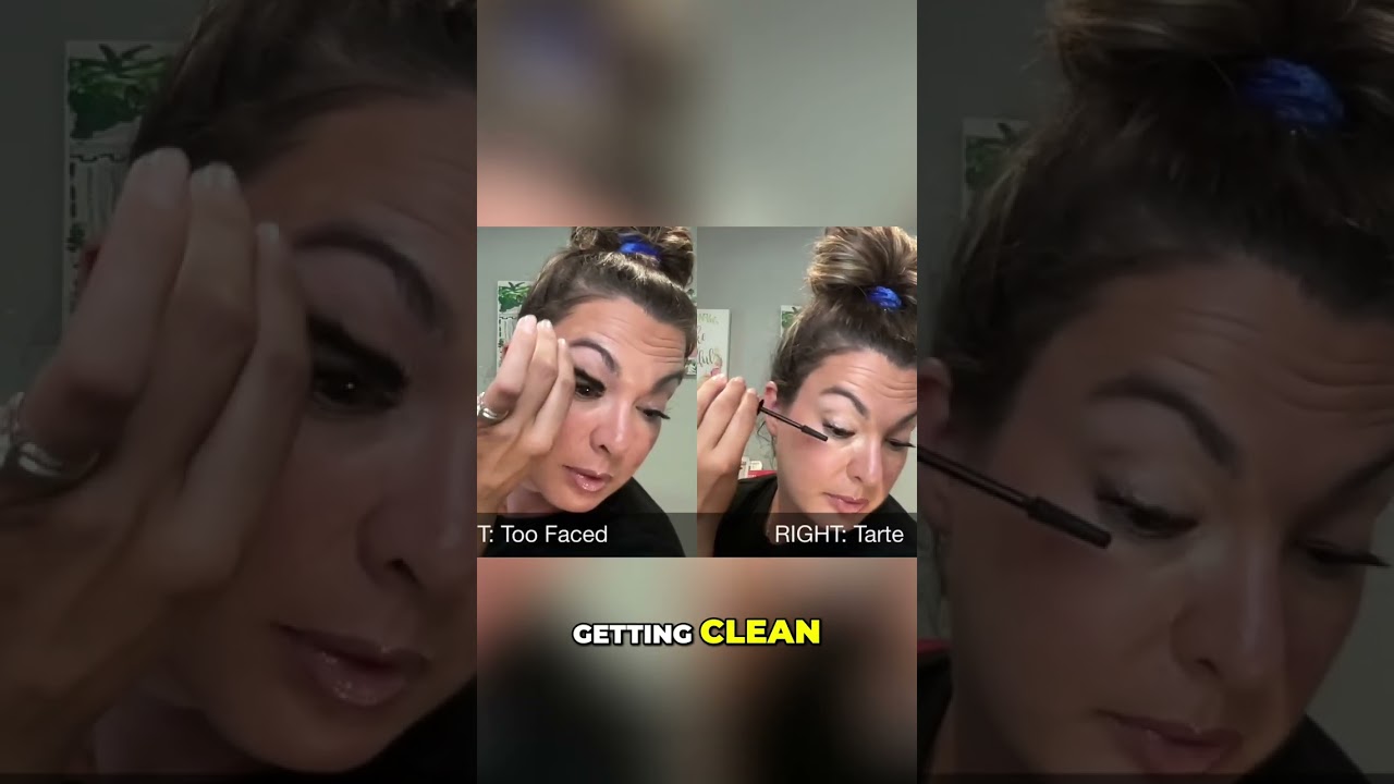 Tartelette vs. Too Faced Mascara: Which is Better? #shorts