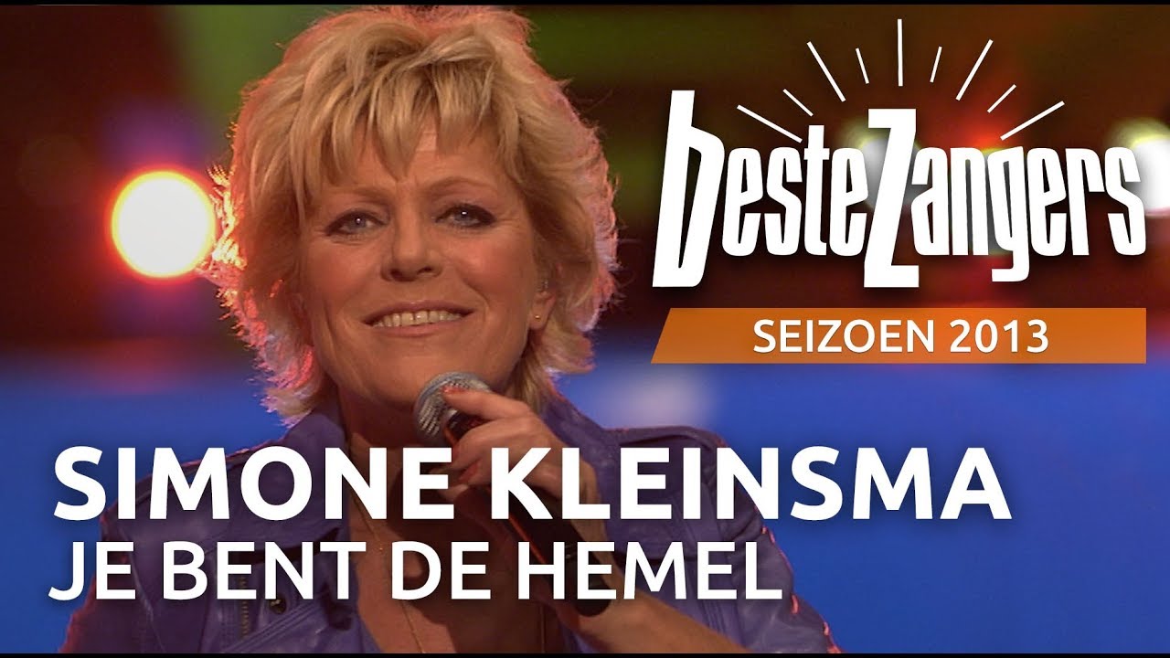 Simone Kleinsma - Je bent de hemel | Beste Zangers 2013