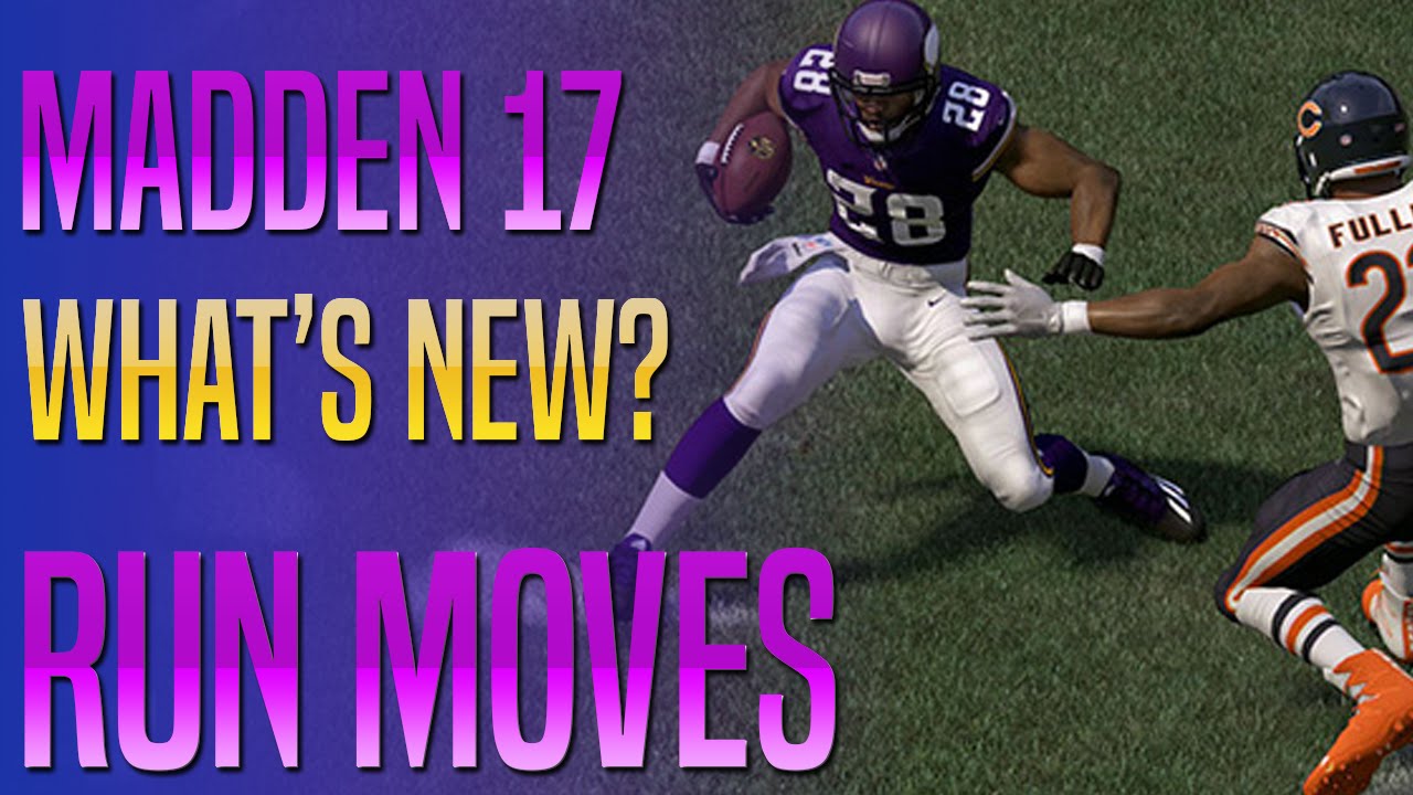Madden 17 Tips - Top 5 New Run Moves