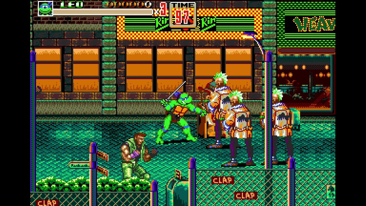 MSU-MD Demo #3 - Streets of Rage 2 (Audio Pack TMNT Of Rage) [Mega Everdrive Pro] [Mega SG]