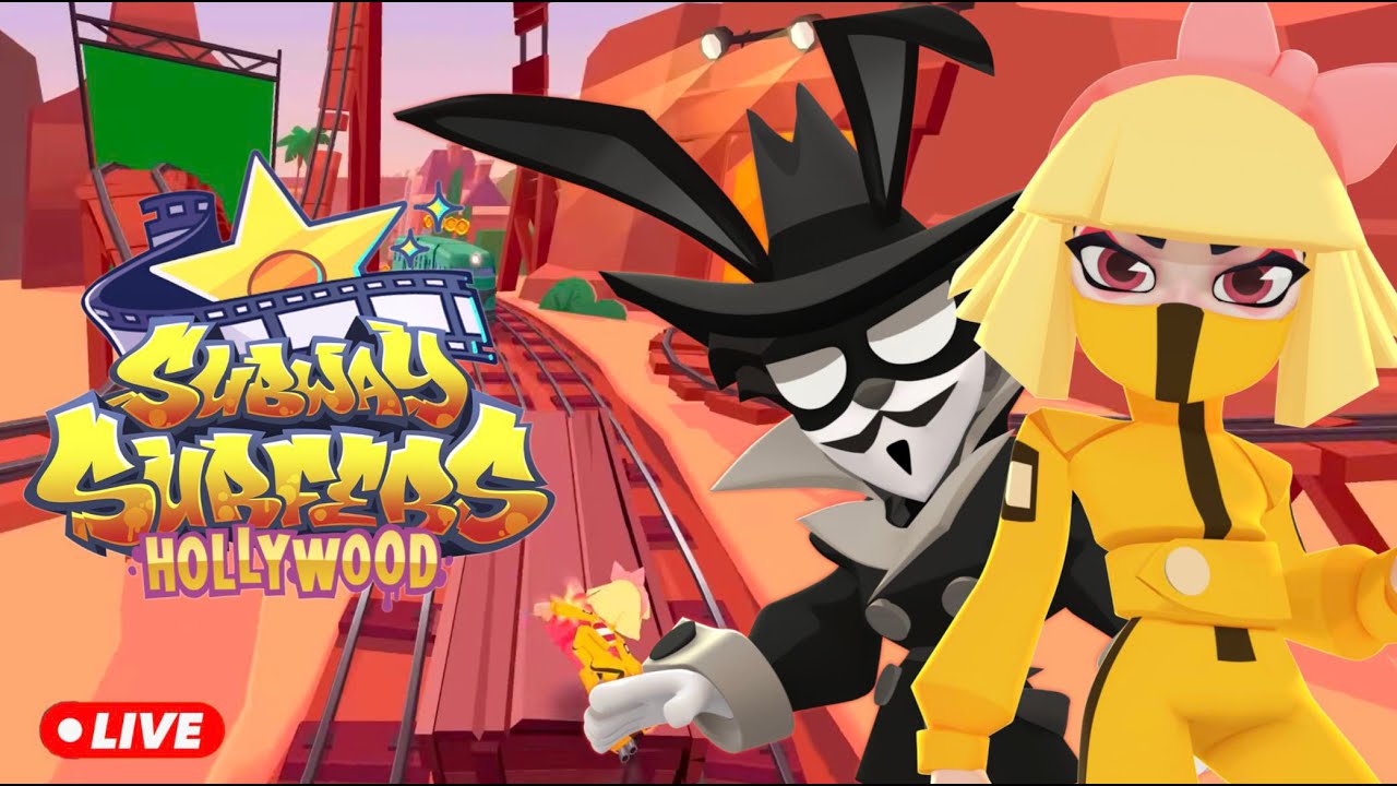 Subway Surfers Live stream Hollywood 2026 HD 1080p
