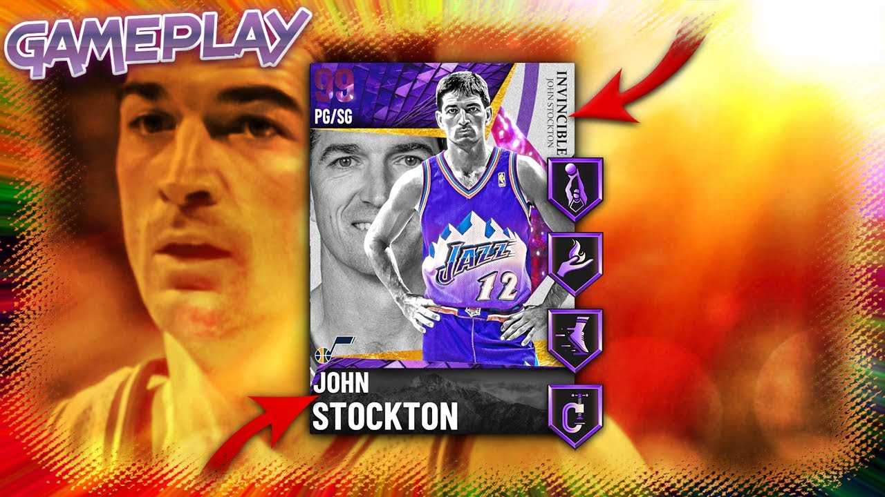 INVINCIBLE JOHN STOCKTON GAMEPLAY!! DID ANYBODY ASK FOR THIS CARD IN NBA 2K21 MyTEAM??