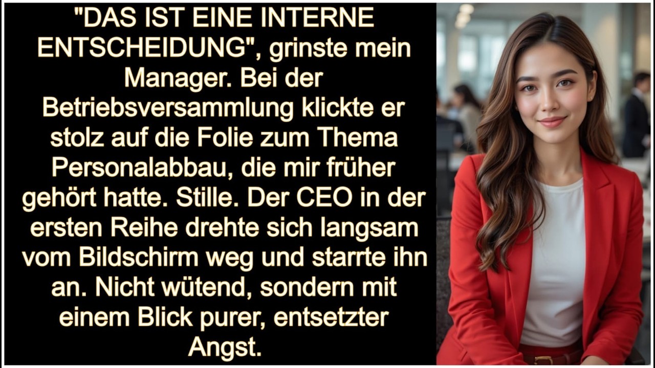 Ich ließ meinen Chef in die Kundenabwanderung tappen und stellte ihn mit Beweisen bloß | #rache