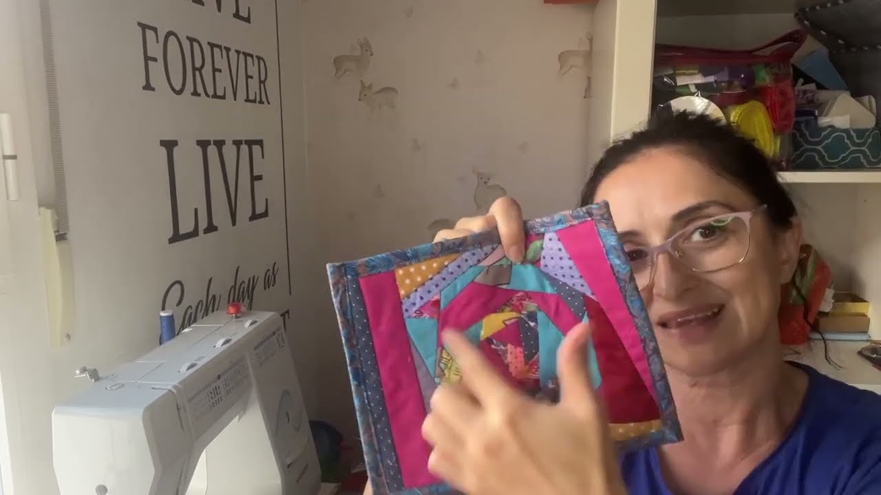 Técnica para aprovechar retazos al máximo creando bloques fácil  😍 ,patchwork ,tutorial ,diy