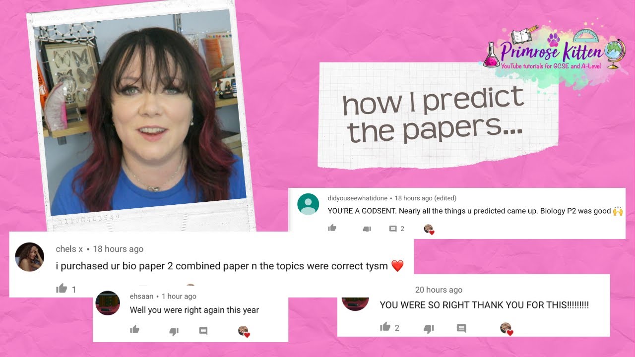 How I predict the exam papers | GCSE and A-Level Predictions for 2026