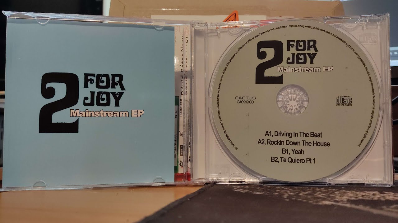 2 For Joy - Mainstream EP (1992) (CAC999 CD)