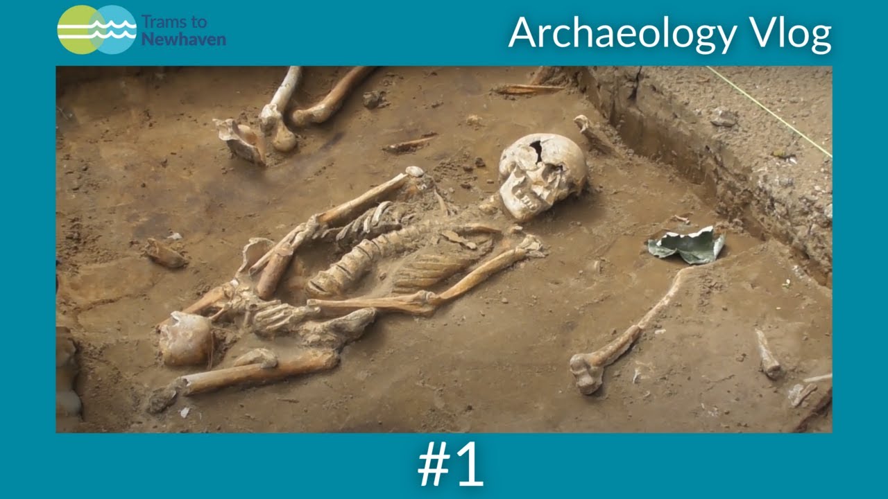 Trams to Newhaven Archaeology Vlog #1