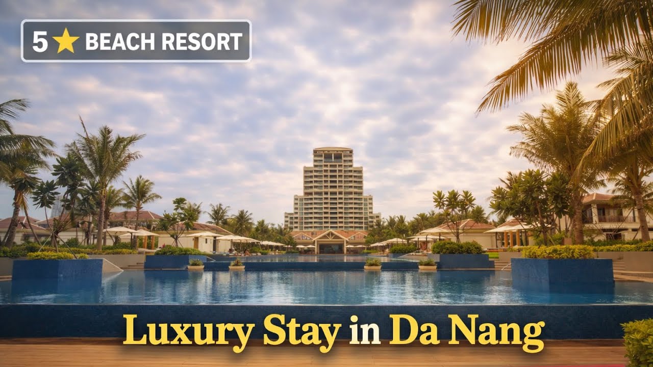 Our Luxury Stay in Da Nang | Beachfront 5⭐ Resort Tour | 