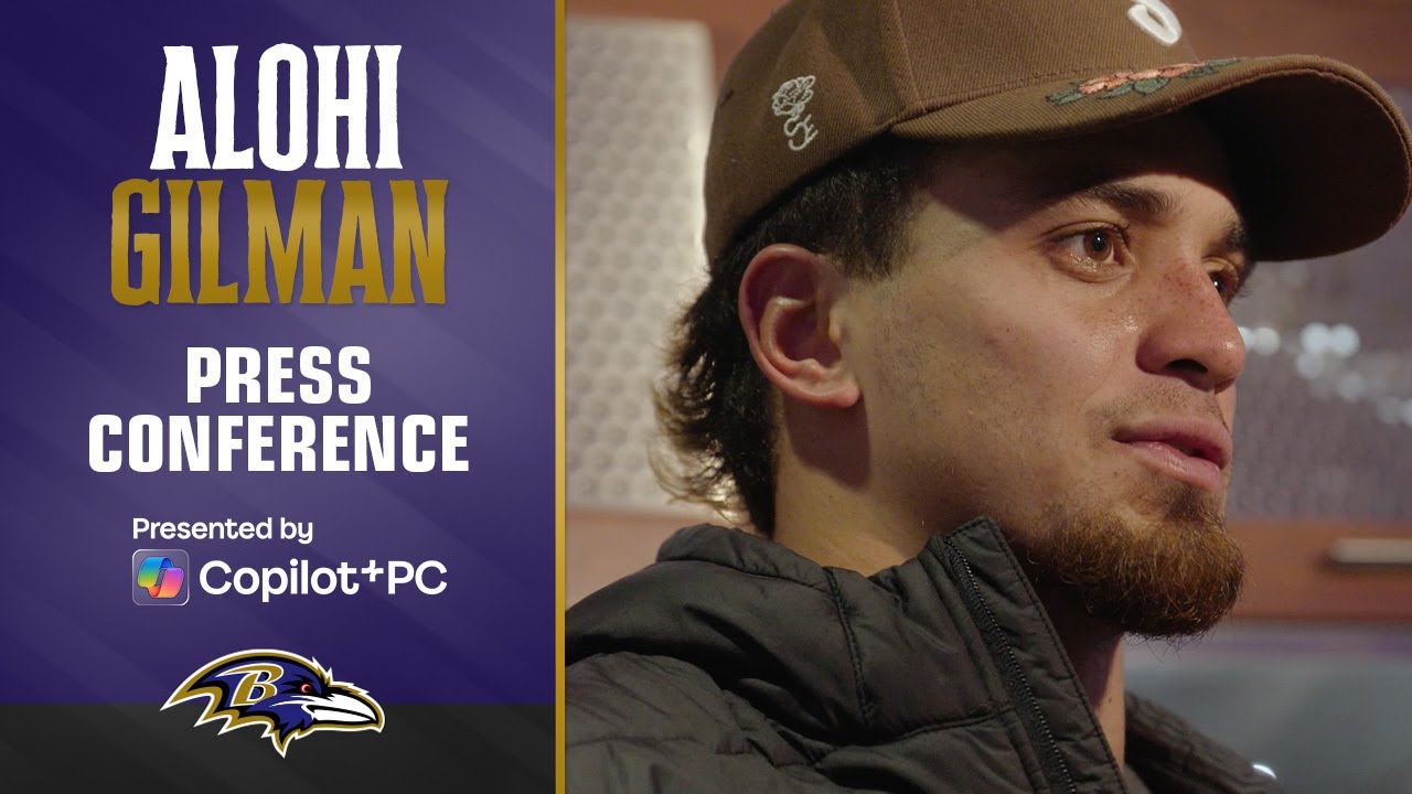 Alohi Gilman on His First Ravens-Steelers Game | Baltimore Ravens