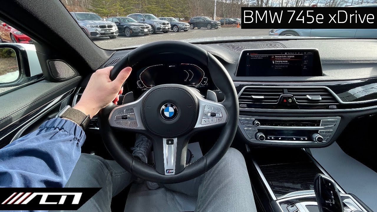POV Test Drive: 2021 BMW 745e Plug-In Hybrid!
