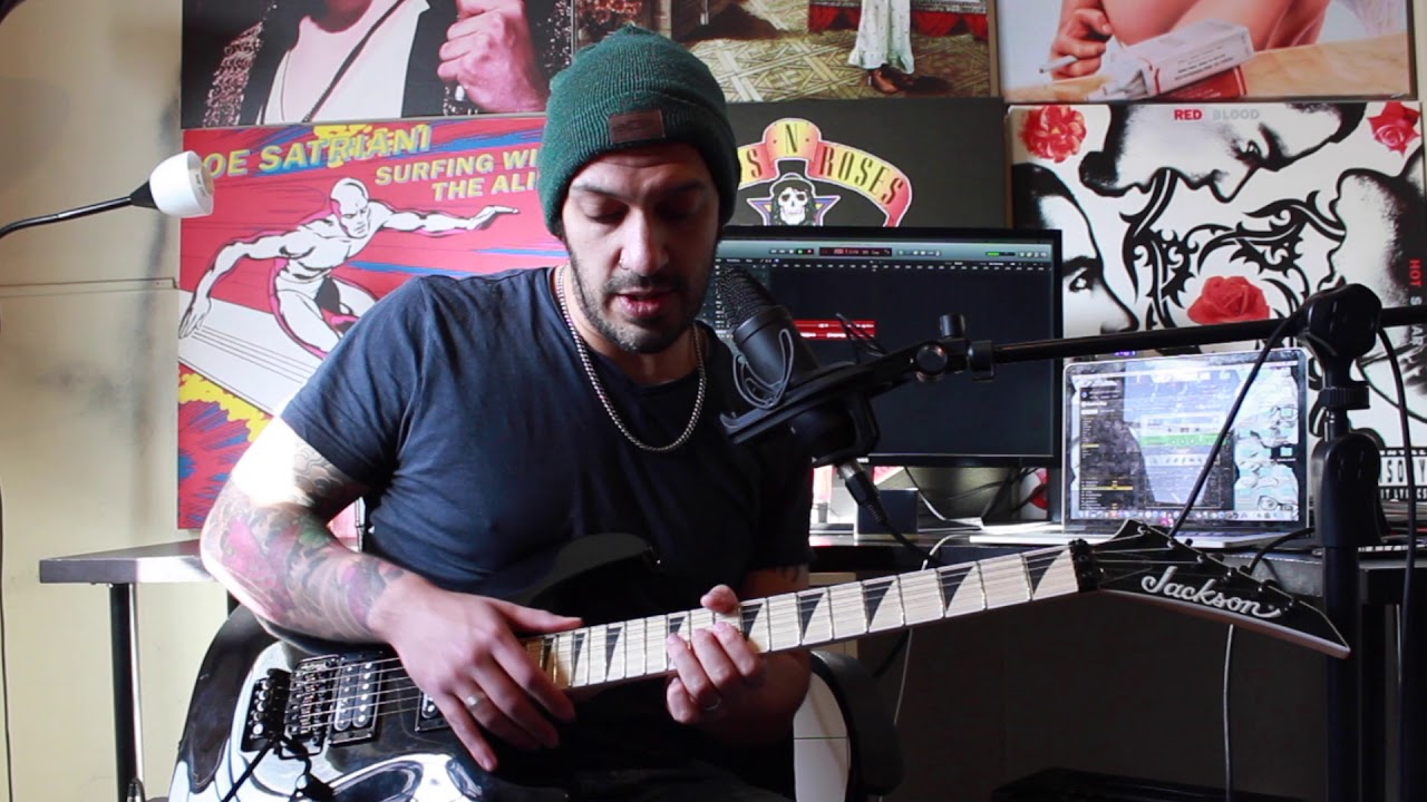 How to play ‘Right Side Of The Bed’ by Atreyu Guitar Solo Lesson w/tabs