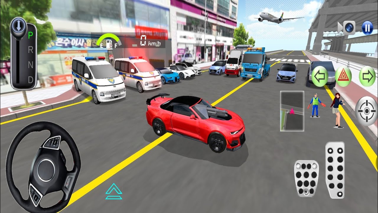 New Chevrolet Camaro & All Cars For Parking - 3D Driving Class 2026 - Car Game - Android Gameplay