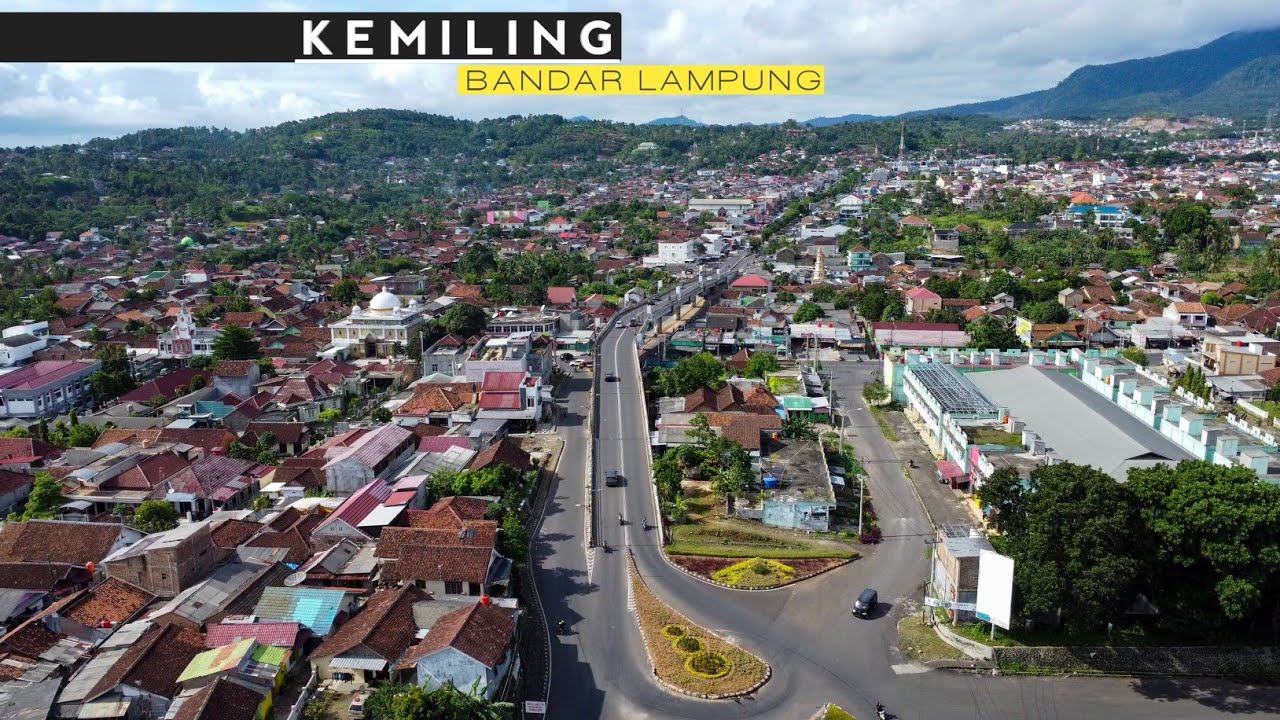 Pesona Kemiling Bandar Lampung - strategis & semakin padat || Drone view