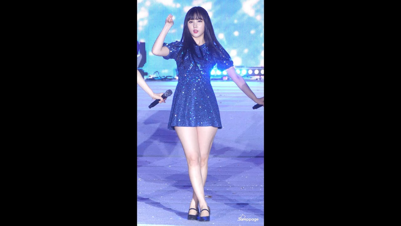 [4K] 180615 여자친구 GFRIEND 밤 Time for The Moon Night 은하 Eunha @ 강원도민체전 By Sleeppage