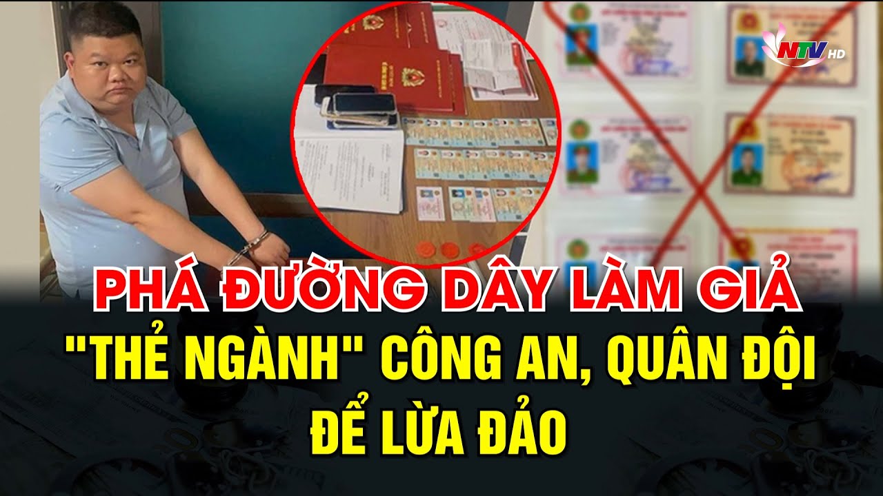 Phá đường dây làm giả 