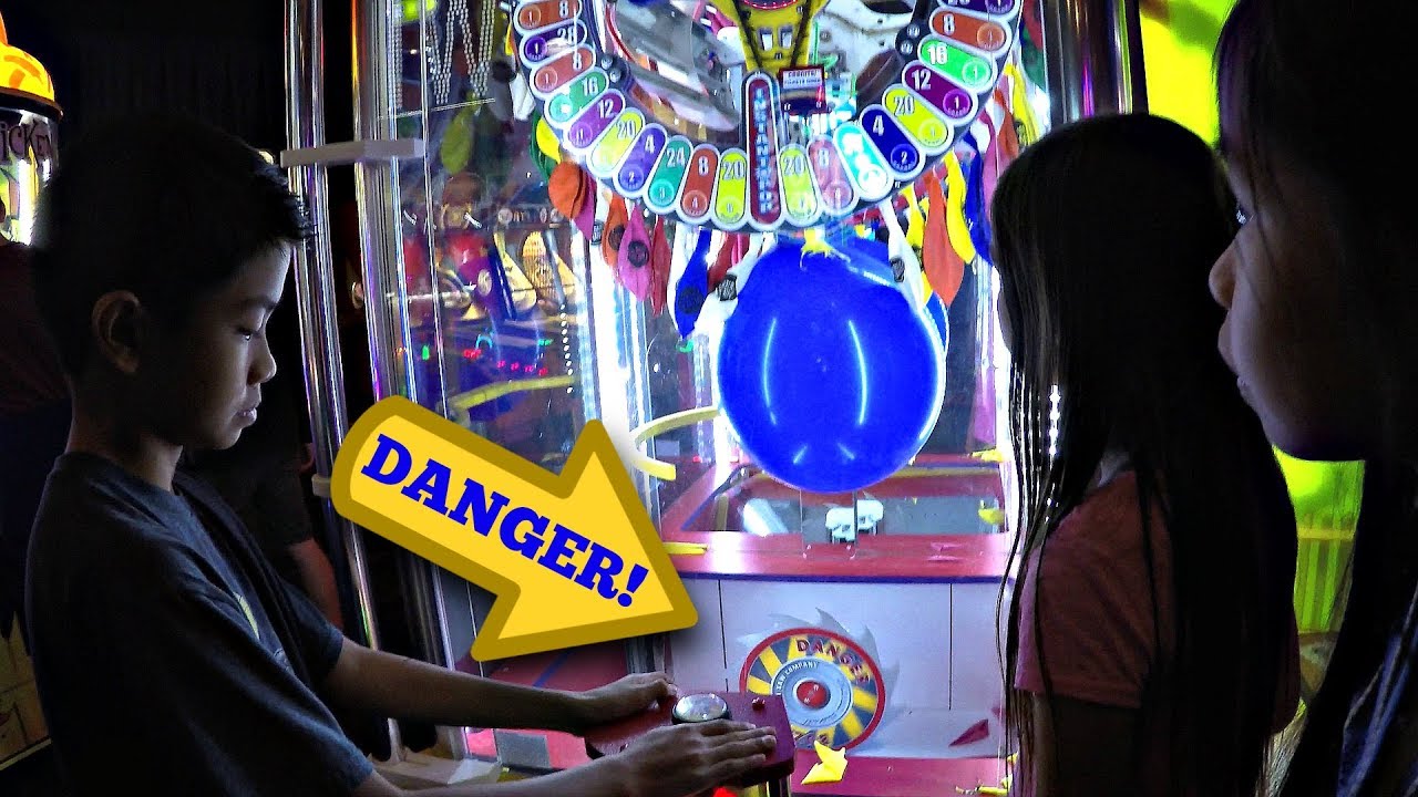 Arcade Hacks? Can We POP The HUGE Balloon & Win Big?