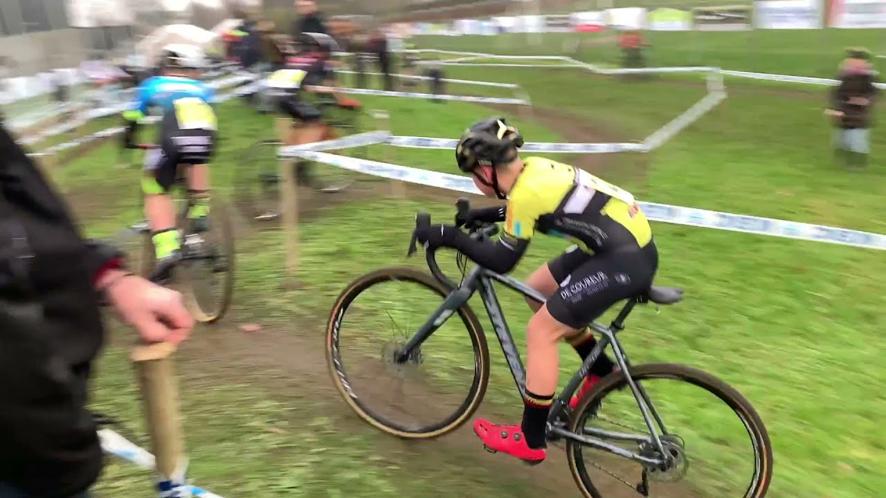 Cyclocross Veldrijden cycling Race Varsenare Abel u14 18/12/21