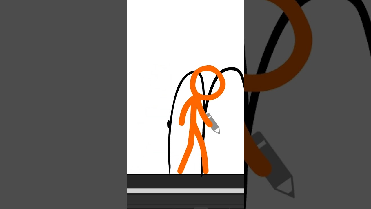 The door - FANMADE Animation VS Animator short #alanbecker #animationvsanimator #stickman #ava #avm