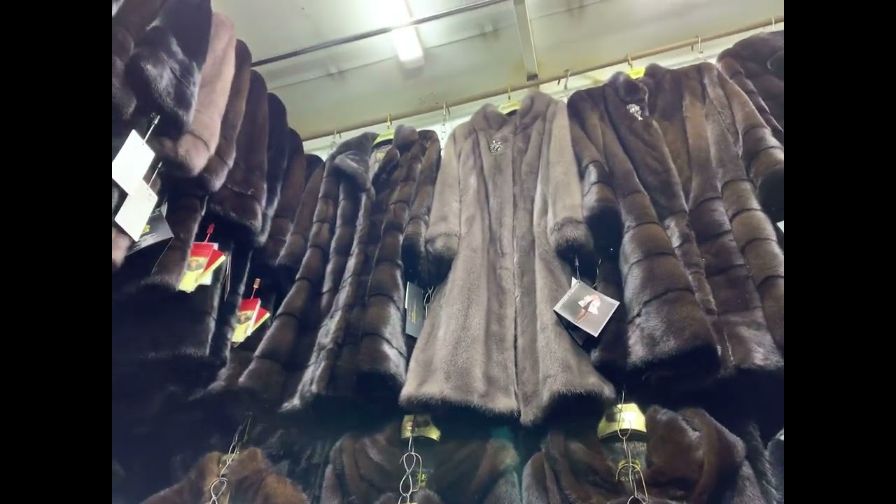 НОРКОВЫЕ ШУБЫ/РЫНОК ДОРДОЙ