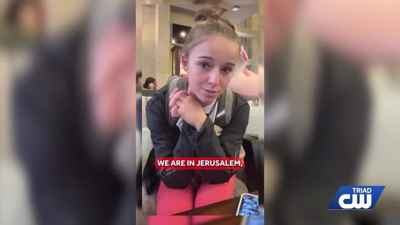 North Carolina family stuck in Israel amid Iran strikes, church community back home prays for them