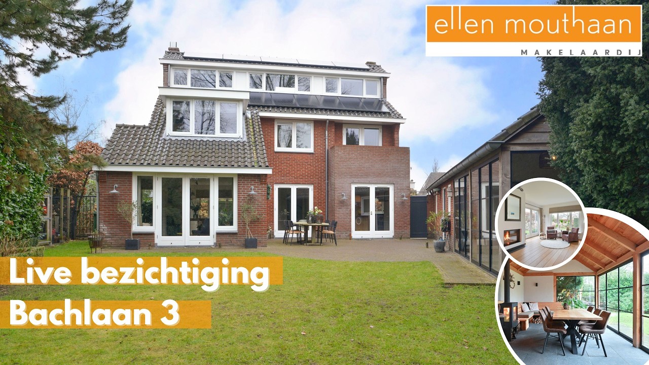Juliette is live bij een vrijstaand familiehuis met tuinkamer | Bachlaan 3