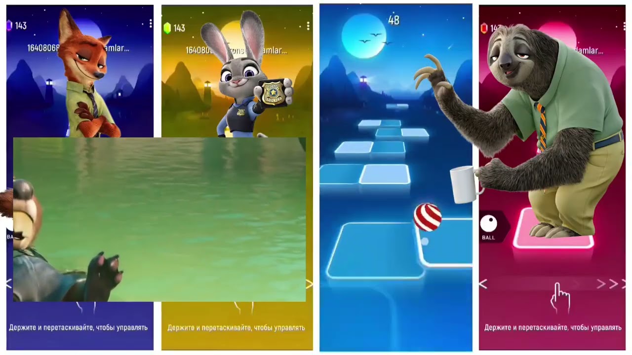 Zootopia 2 Tiles hop dance video funny moments