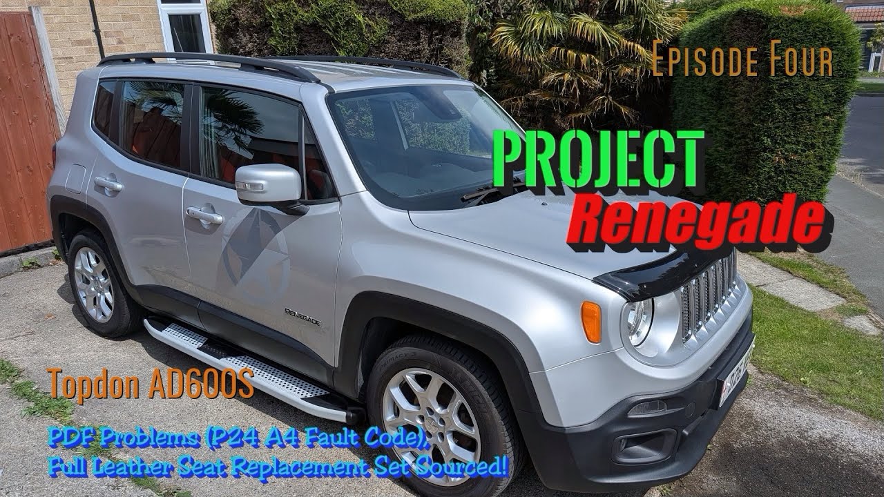 Project Renegade Ep4 New Seats DPF Clean TopdonAD600S