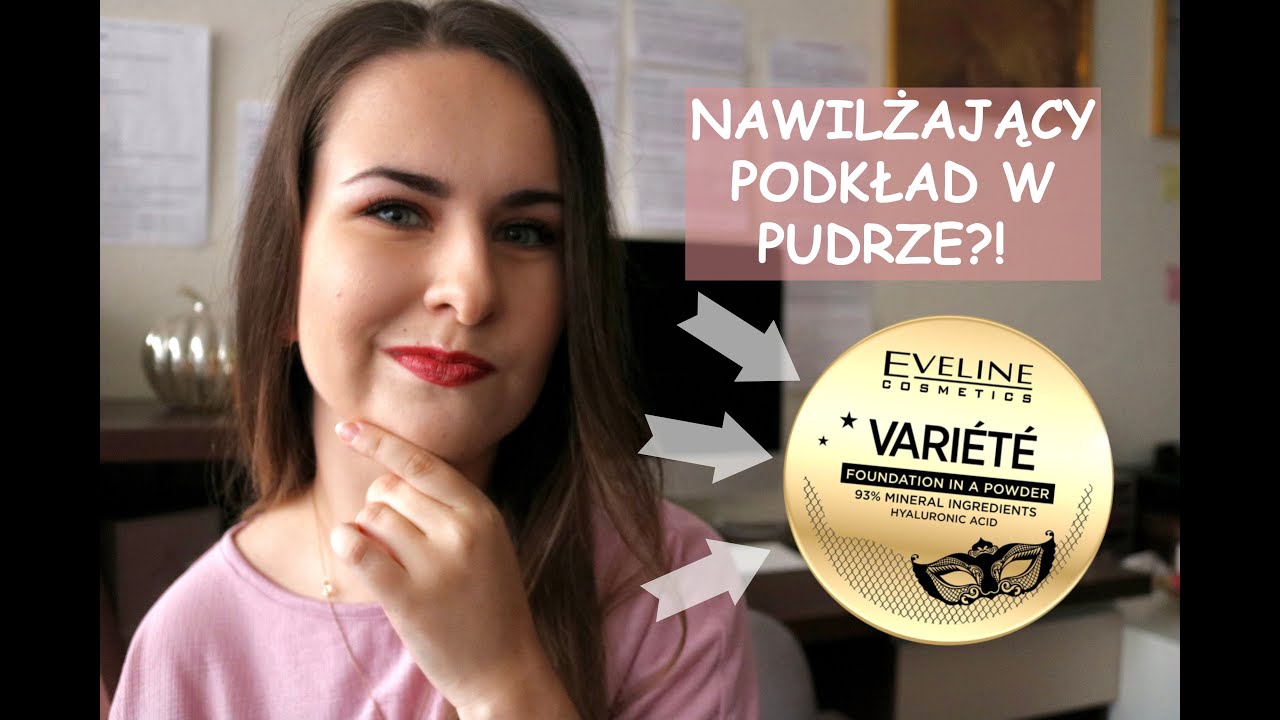 TEST PODKŁADU W PUDRZE EVELINE VARIETE I Nawilżający podkład w pudrze?!
