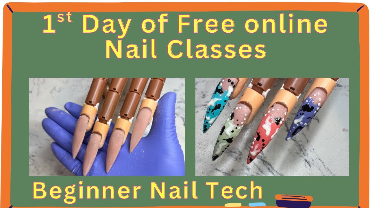 1st Day of Nail Classes | Beginner Nail Tech Edition |