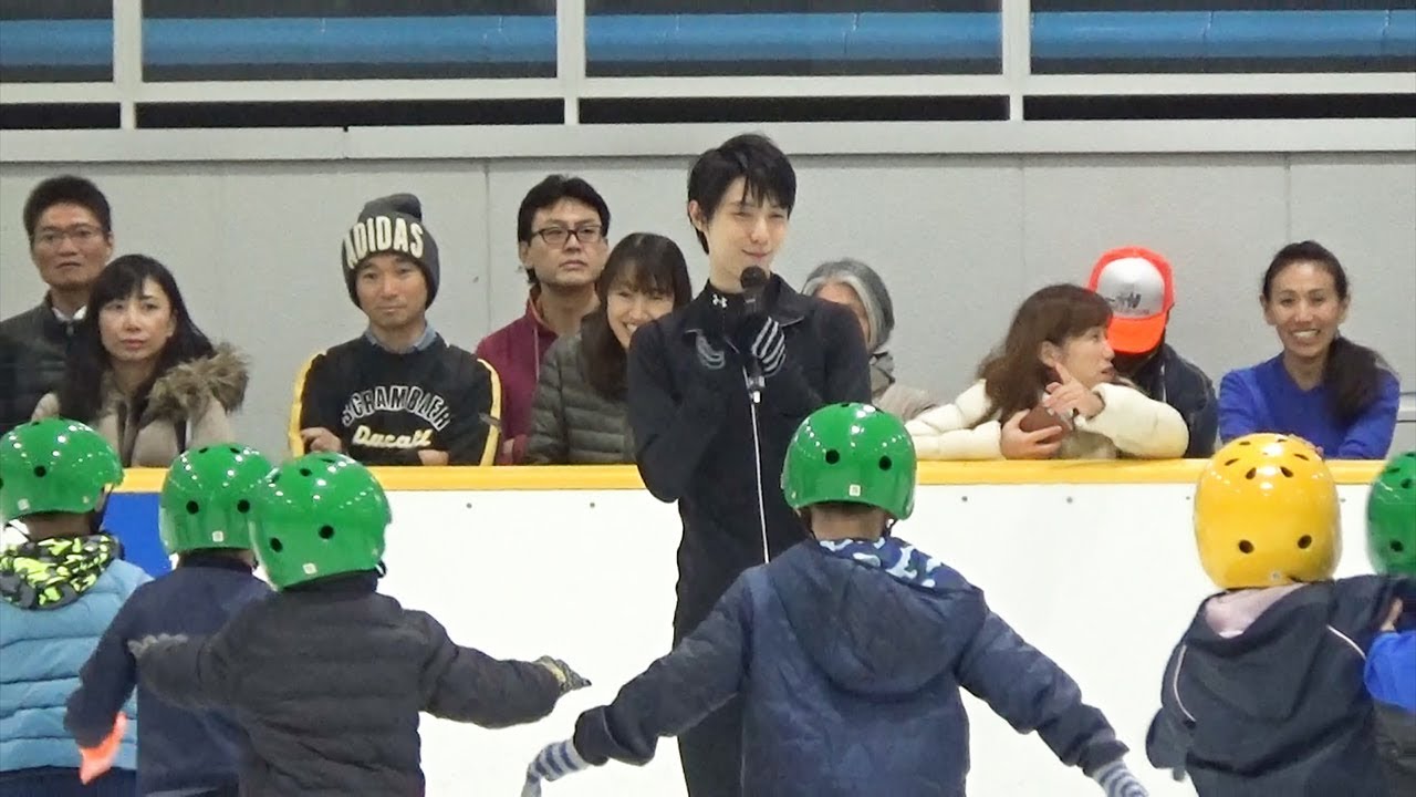 羽生結弦が恩返しのジャンプを披露