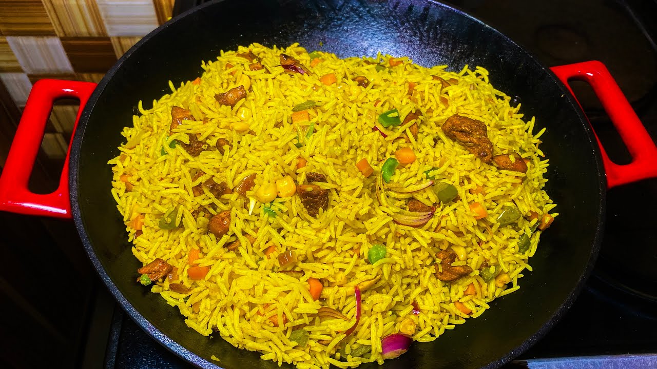 Easy Nigerian Fried Rice for Beginners 