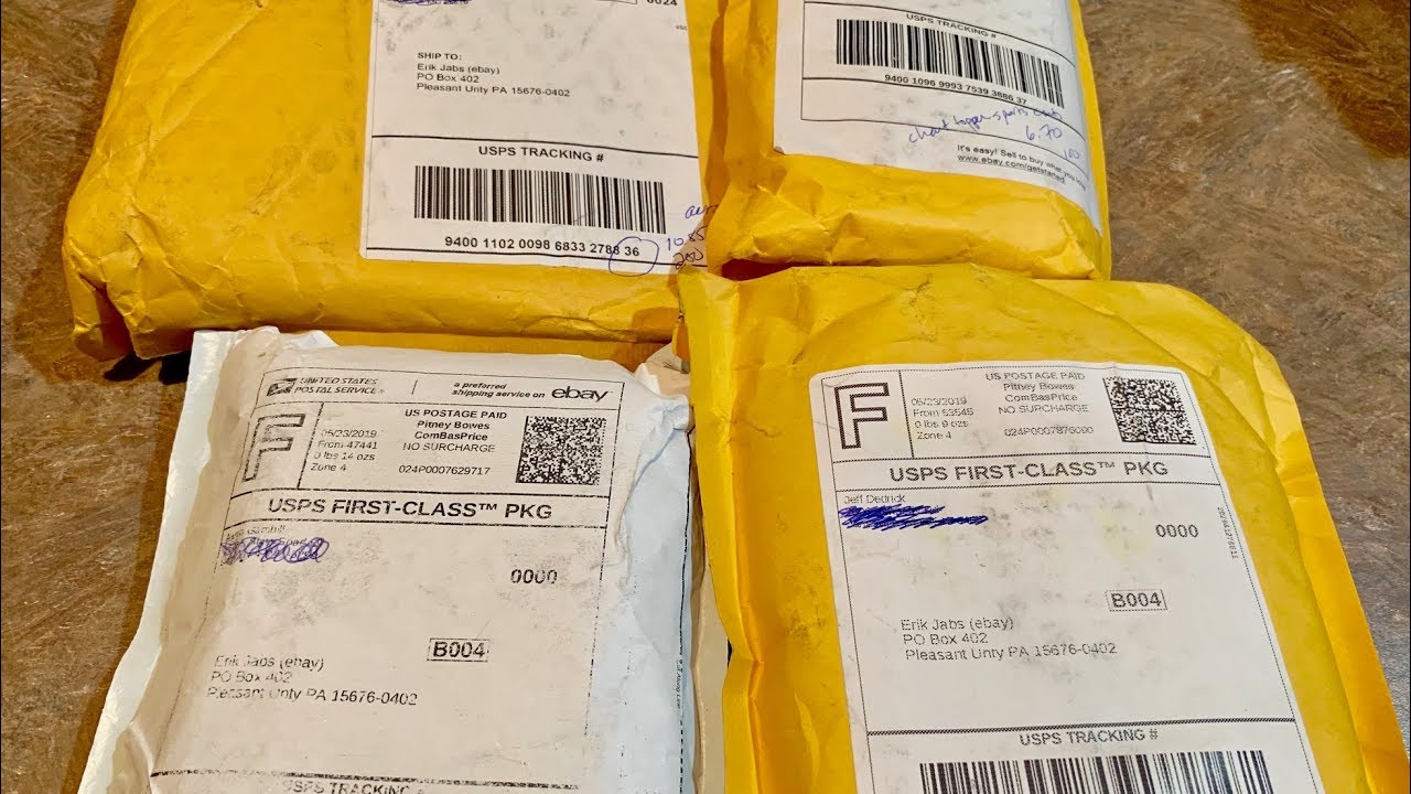 I BOUGHT THE TOP 5 EBAY BEST MATCH BASEBALL CARD ITEMS.