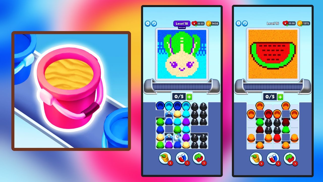 Sand Loop Gameplay (Level 1 - 18)