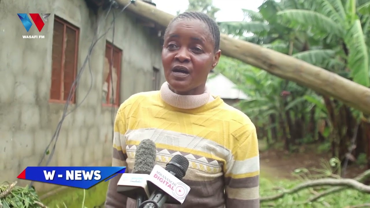 MVUA YA MAWE KILIMANJARO, NYUMBA SABA ZAANGUKA, UPEPO MKALI WAVUMA, WANANCHI WAELEZA