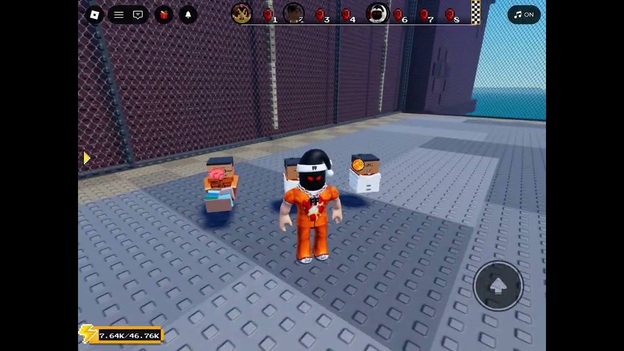 Playing UPD25 +1 speed prison escape