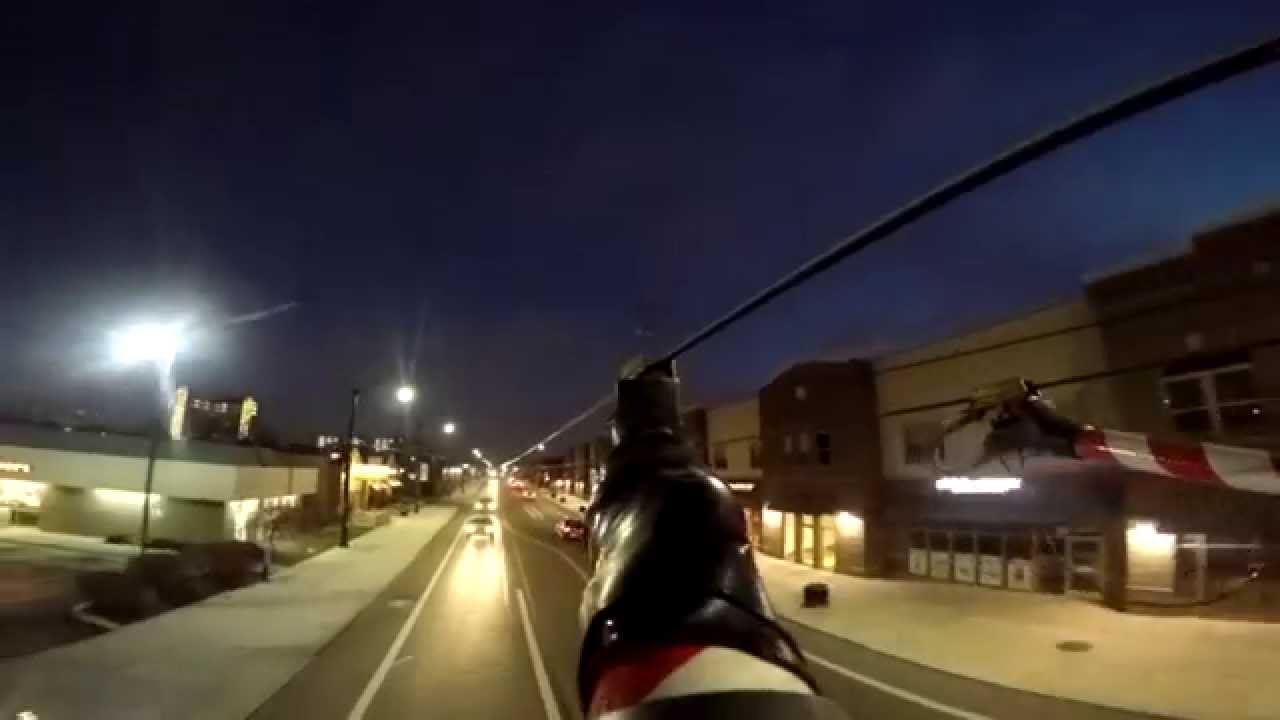 GoPro Hero 4: Prototype Diesel/Electric Trolley Bus - Rear View