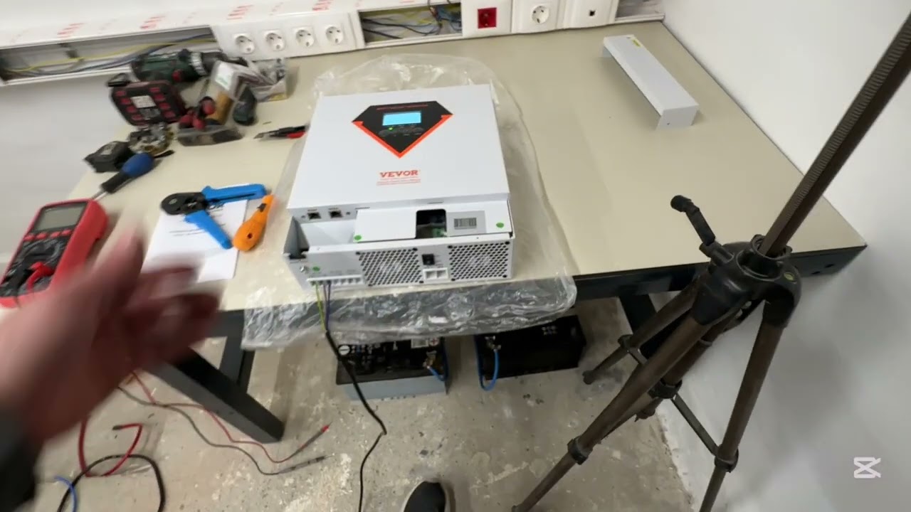 Elindul a napelem projekt! VEVOR Hybrid Solar Inverter Charger 3500W