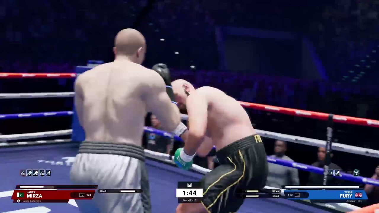 Hamza Mirza vs Tyson Fury Undisputed Gameplay PS5
