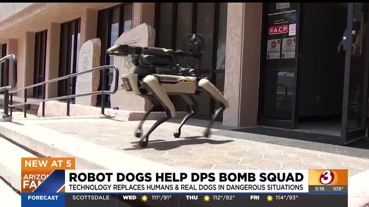 Arizona DPS using new robot dogs in dangerous situations