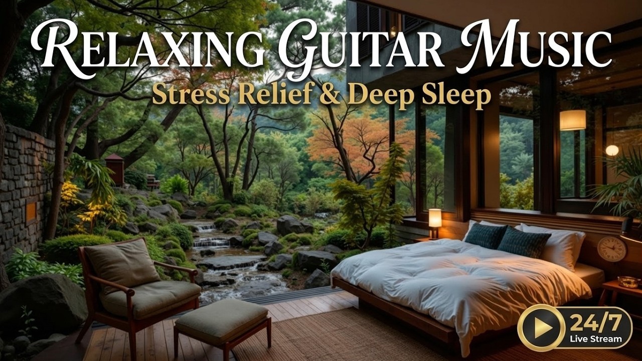 Уютная акустическая гитара: расслабляющий фингерстайл для глубокого сна