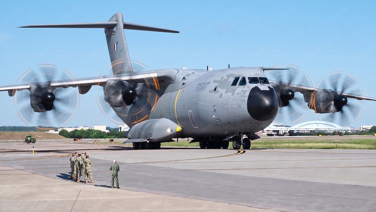Europe&rsquo;s Largest Military Aircraft Ever Made in Action: Airbus A400M