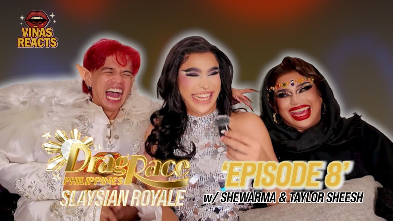 РЕАКЦИЯ ВИНЬЯС | Drag Race Philippines Slaysian Royale DragCon Slaysia Reaction «Эпизод 8»