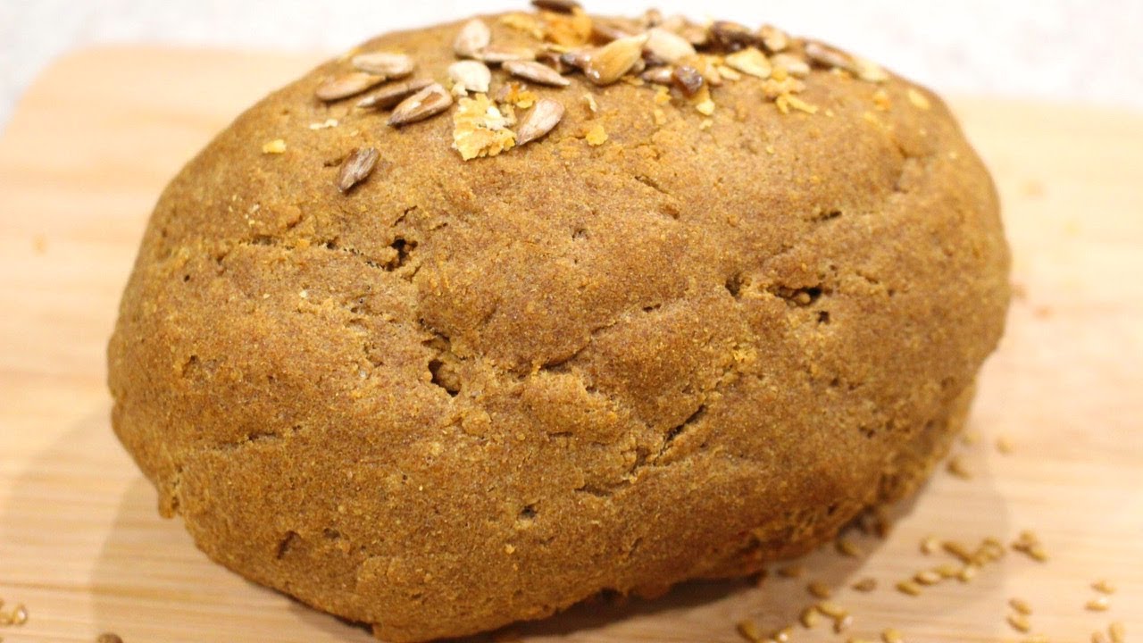 PAN DE LINAZA SIN HARINA, SIN GLUTEN, SIN LÁCTEOS, SIN HUEVO, PALEO  Y KETO