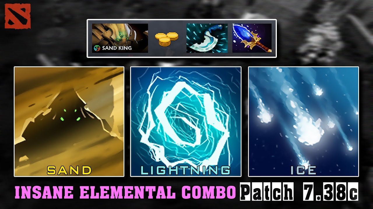 Insane ELEMENTAL COMBO - Sand + Lightning + Ice | Ability Draft