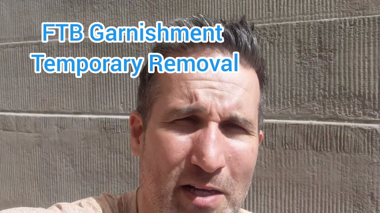 Temporarily Release Your FTB Garnishment Explained by a Tax Attorney