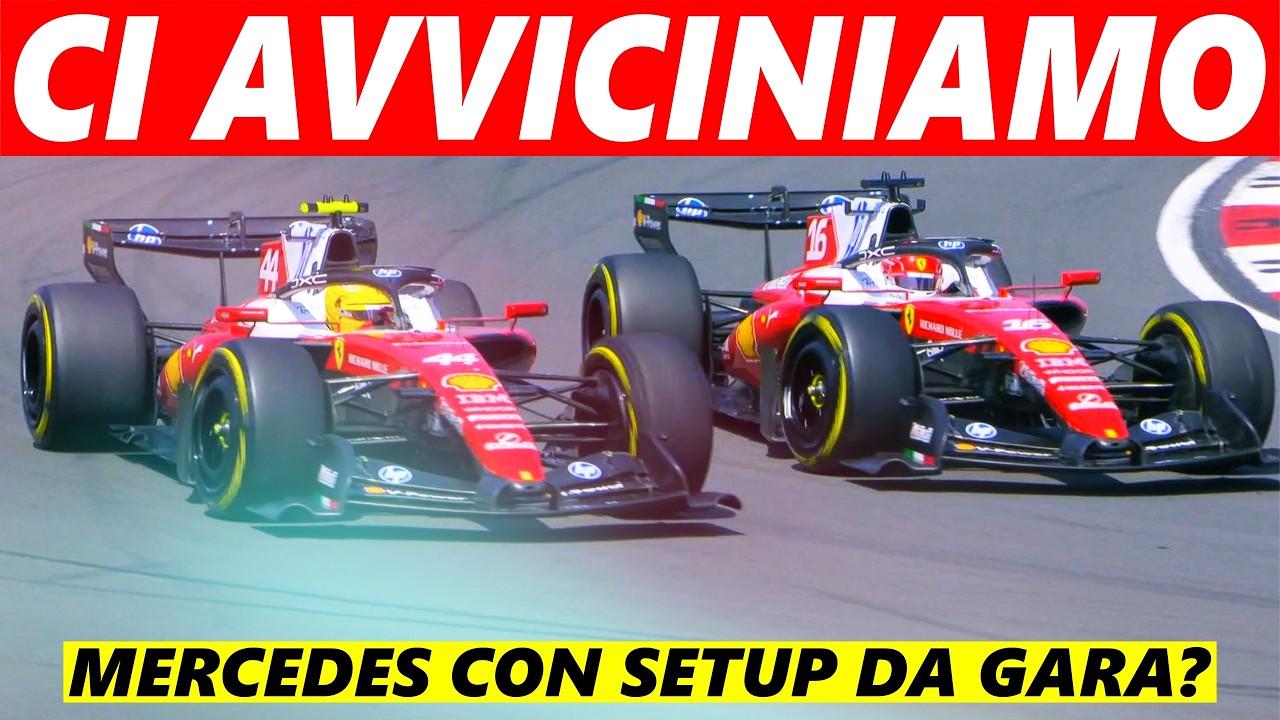 🔴 GRAN RECUPERO FERRARI, KIMI in POLE! Cos'è successo a Russell?